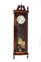 A good quality modern Vienna-style wall clock with Kieninger movement