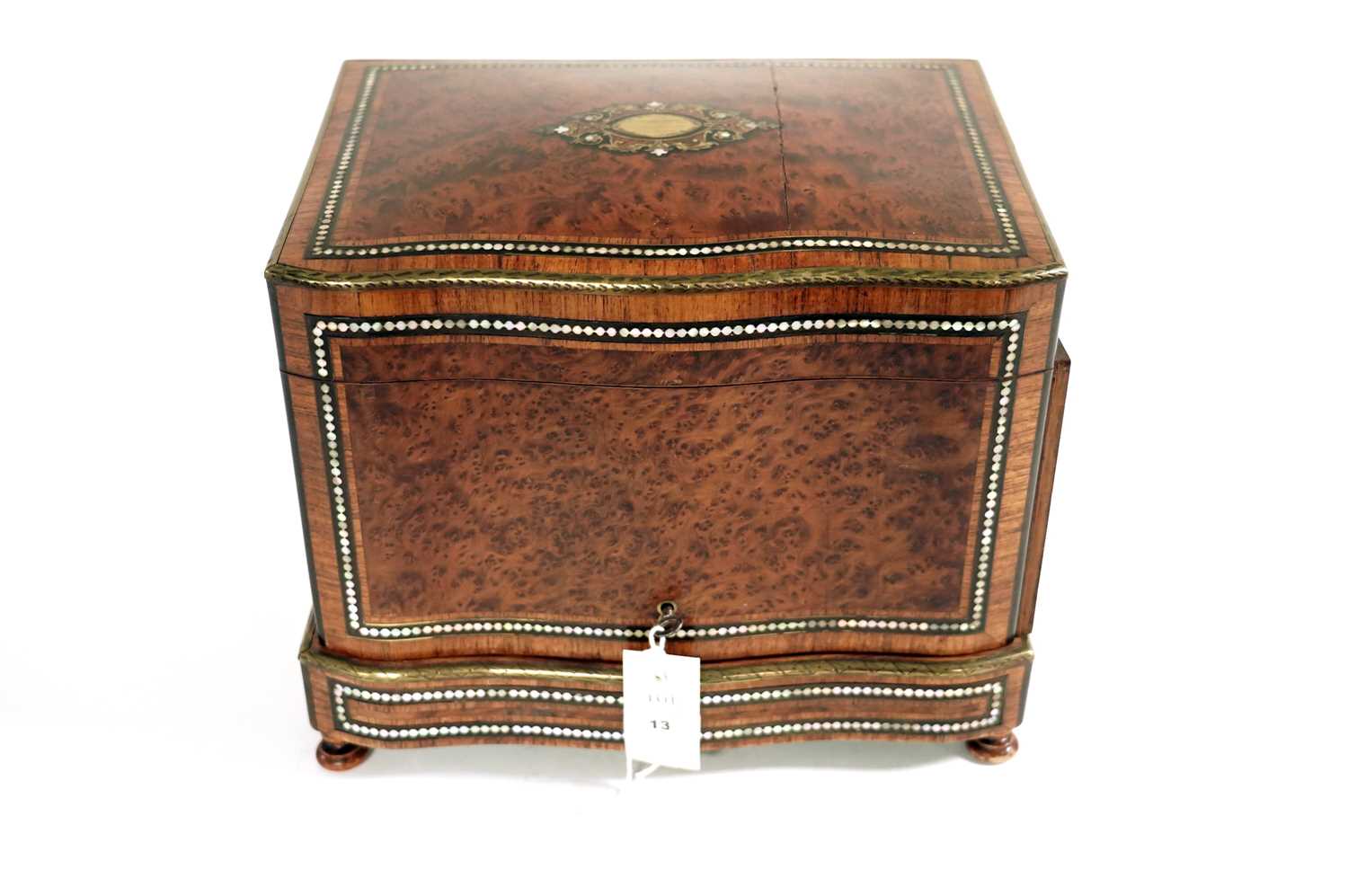 A 19th Century decanter box/cave à liqueur - Image 2 of 8