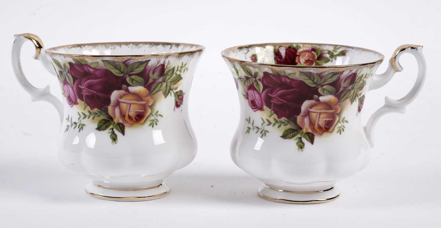 A Royal Albert ‘Old Country Roses’ pattern tea service - Image 3 of 3