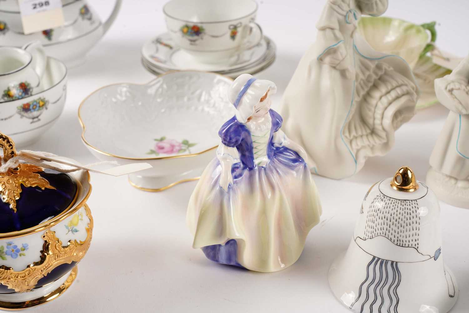 A collection of ceramics by Meissen, Belleek and others - Image 2 of 6