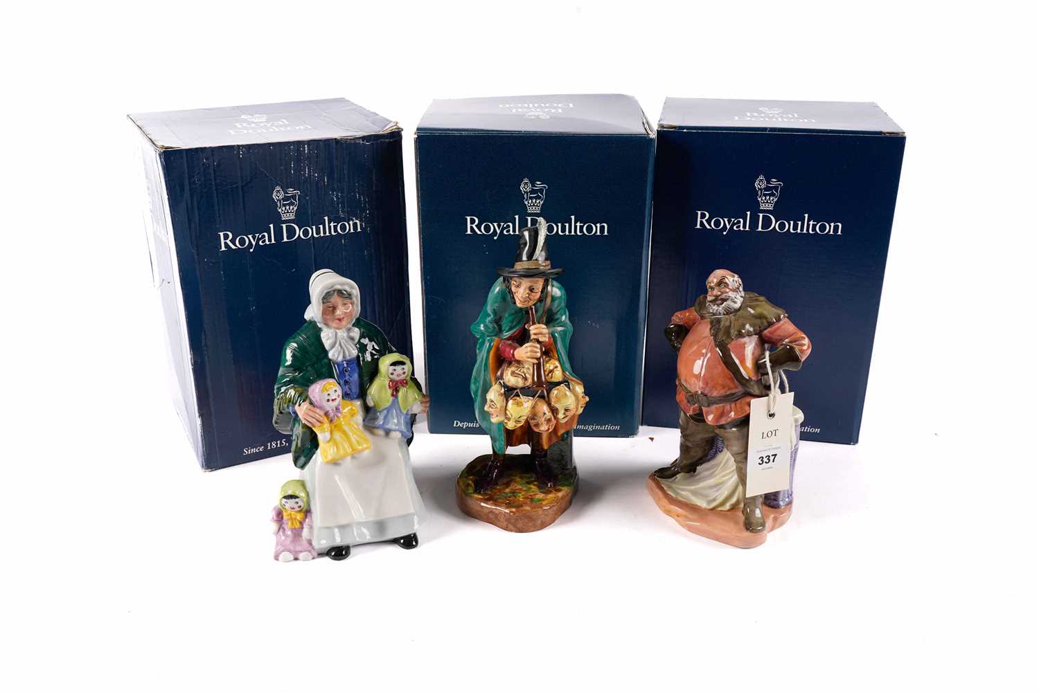 Three Royal Doulton ceramic figures