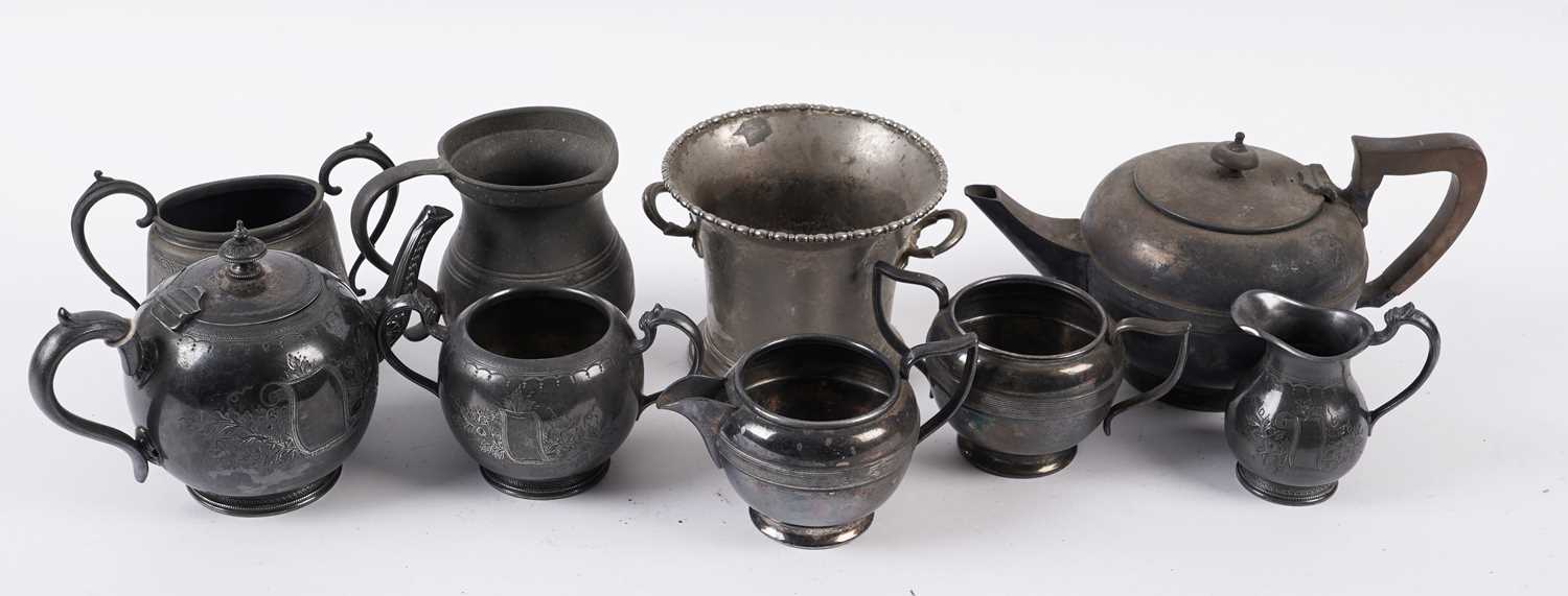 Miscellaneous EPNS and pewter ware - Image 9 of 10