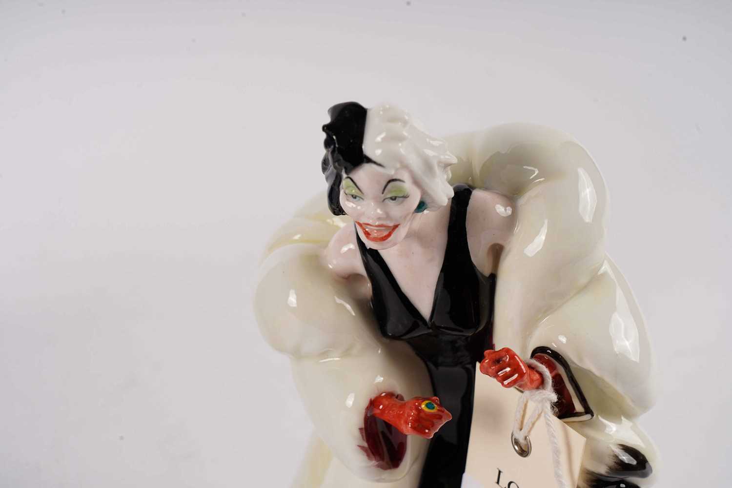 A Royal Doulton The Disney Villains Collection ‘Cruella de Vil’ figure - Image 2 of 2