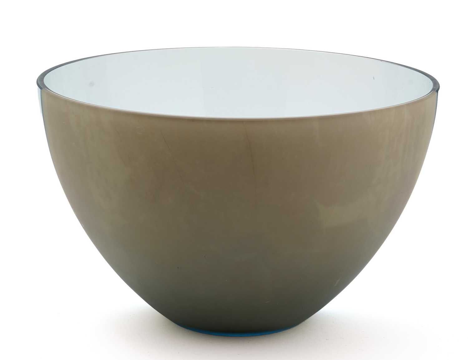 Venini 'Le Sabbie' overlay glass bowl by Claudio Silvestrin - Image 6 of 7