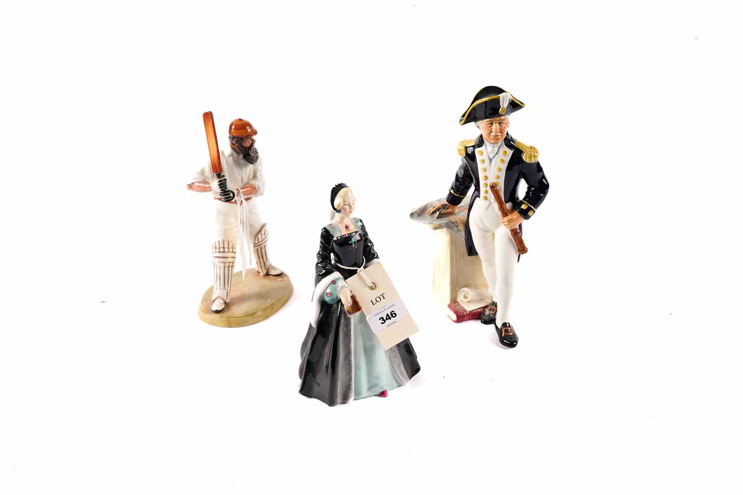 A collection of decorative Royal Doulton figures