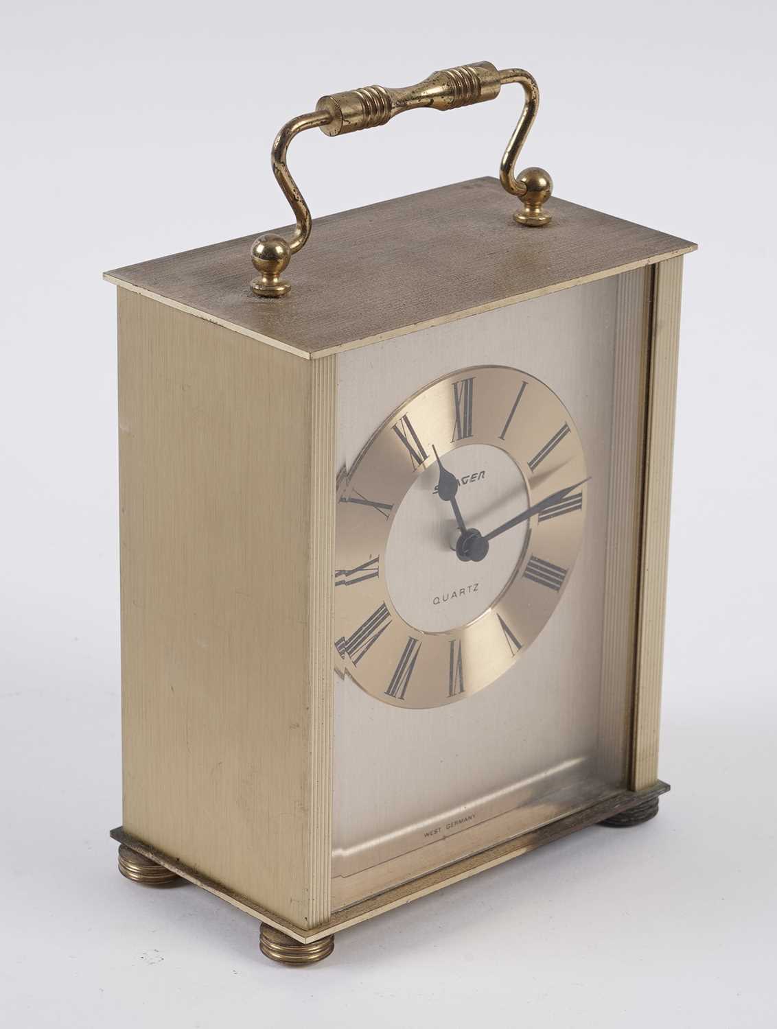 Late 19th Century French carriage alarm clock; and three others - Image 6 of 7