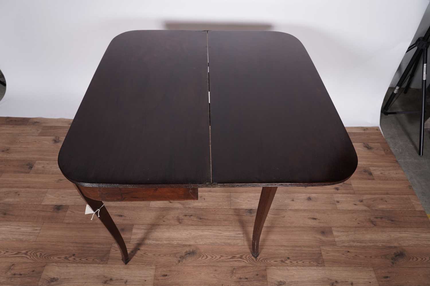 A modern light oak side/breakfast table; and George III tea table - Image 10 of 10