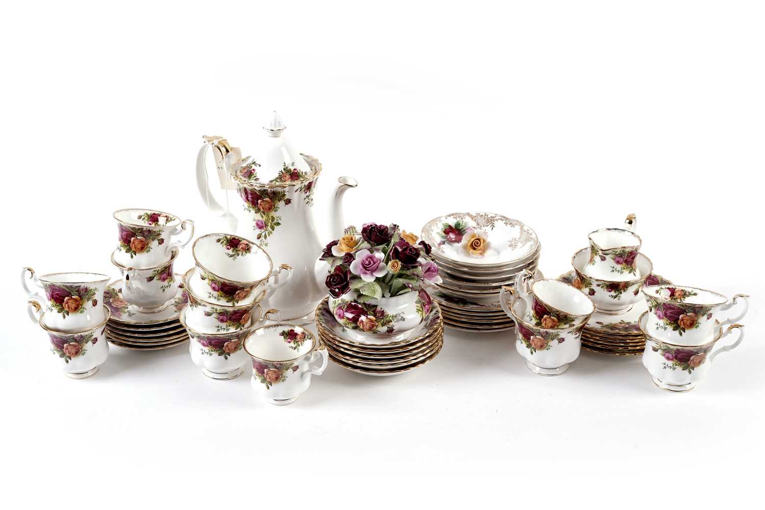 Royal Albert Old Country Roses tea and coffee ware