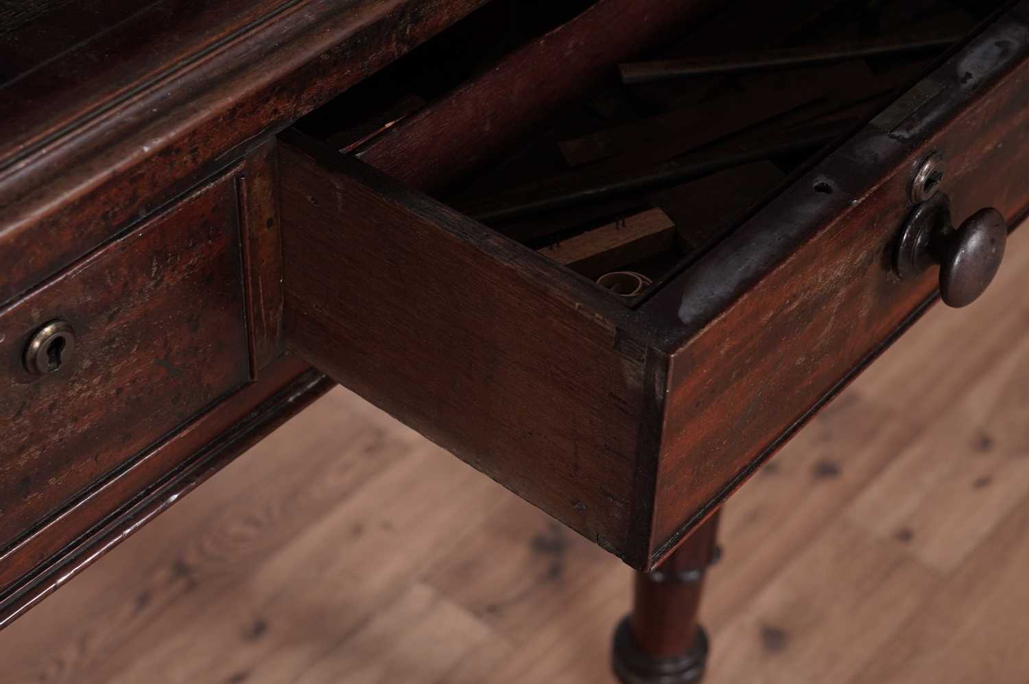 A George IV mahogany roll top desk - Image 4 of 7