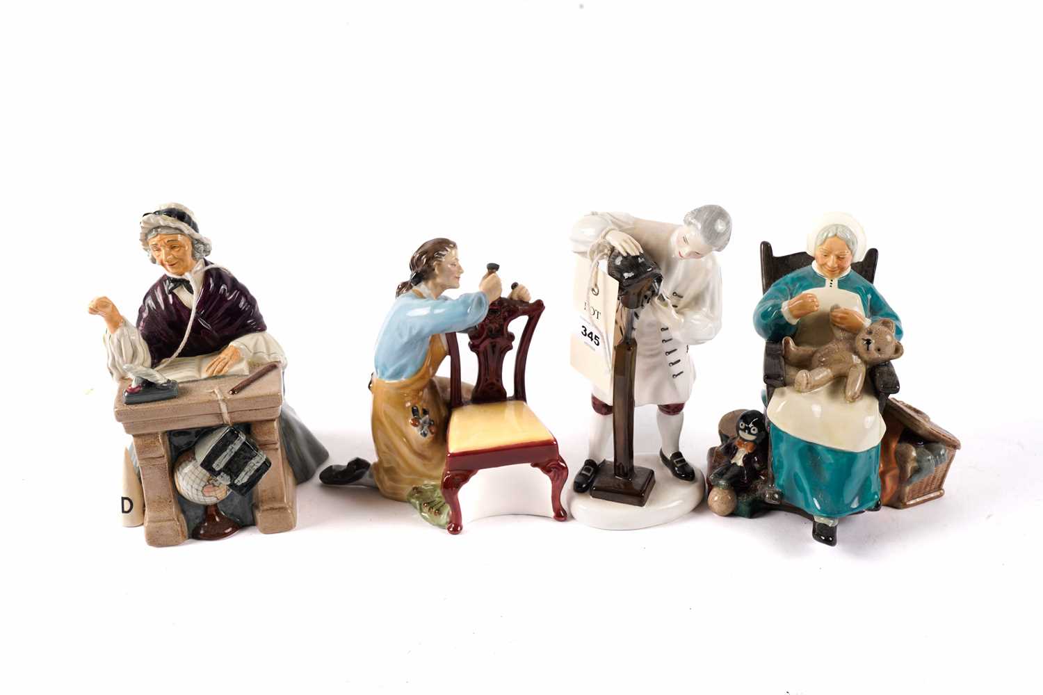 A collection of decorative Royal Doulton figures