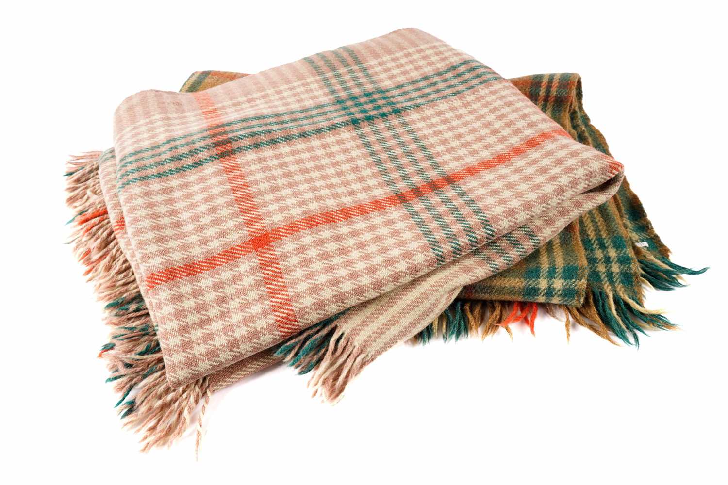 Two wool blankets by Otterburn Mill Ltd - Image 2 of 2