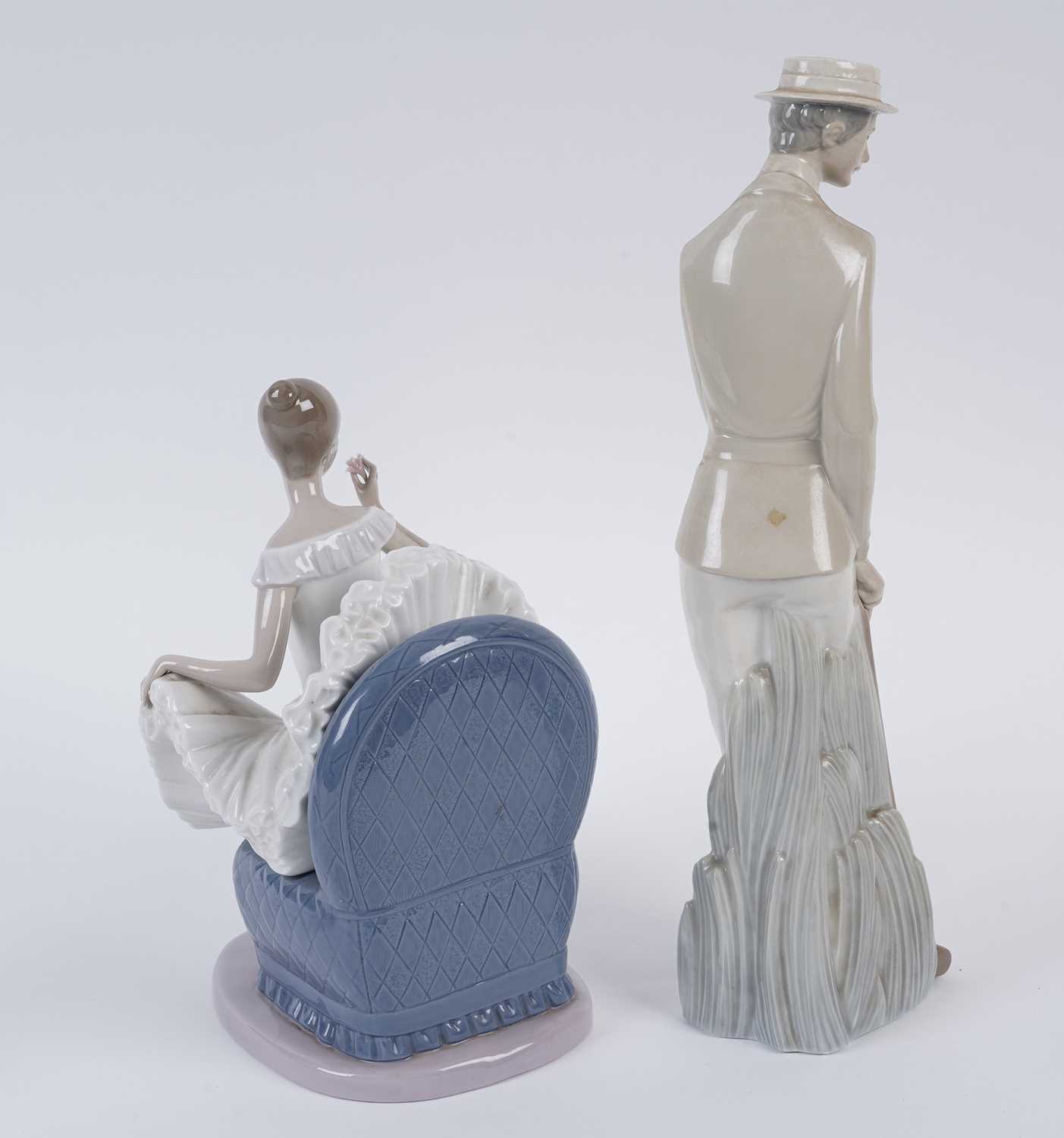 A selection of Lladro and Nao figures - Image 4 of 8