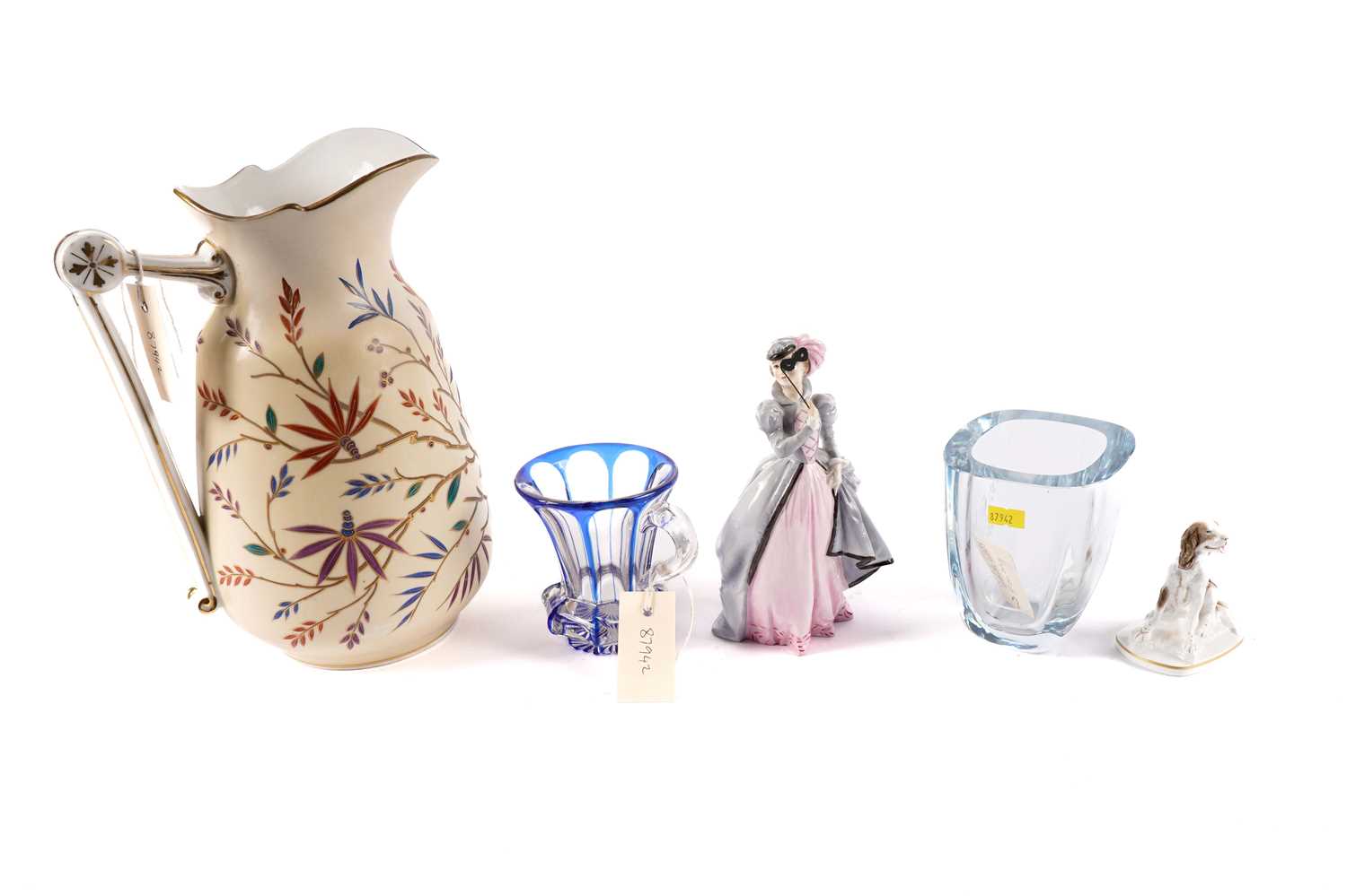 A collection of ceramics and glassware