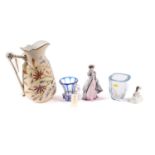 A collection of ceramics and glassware