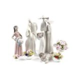 Lladro and Royal Doulton ornaments