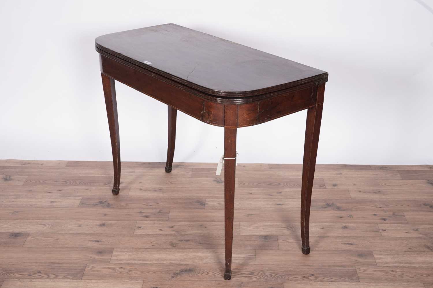A modern light oak side/breakfast table; and George III tea table - Image 7 of 10