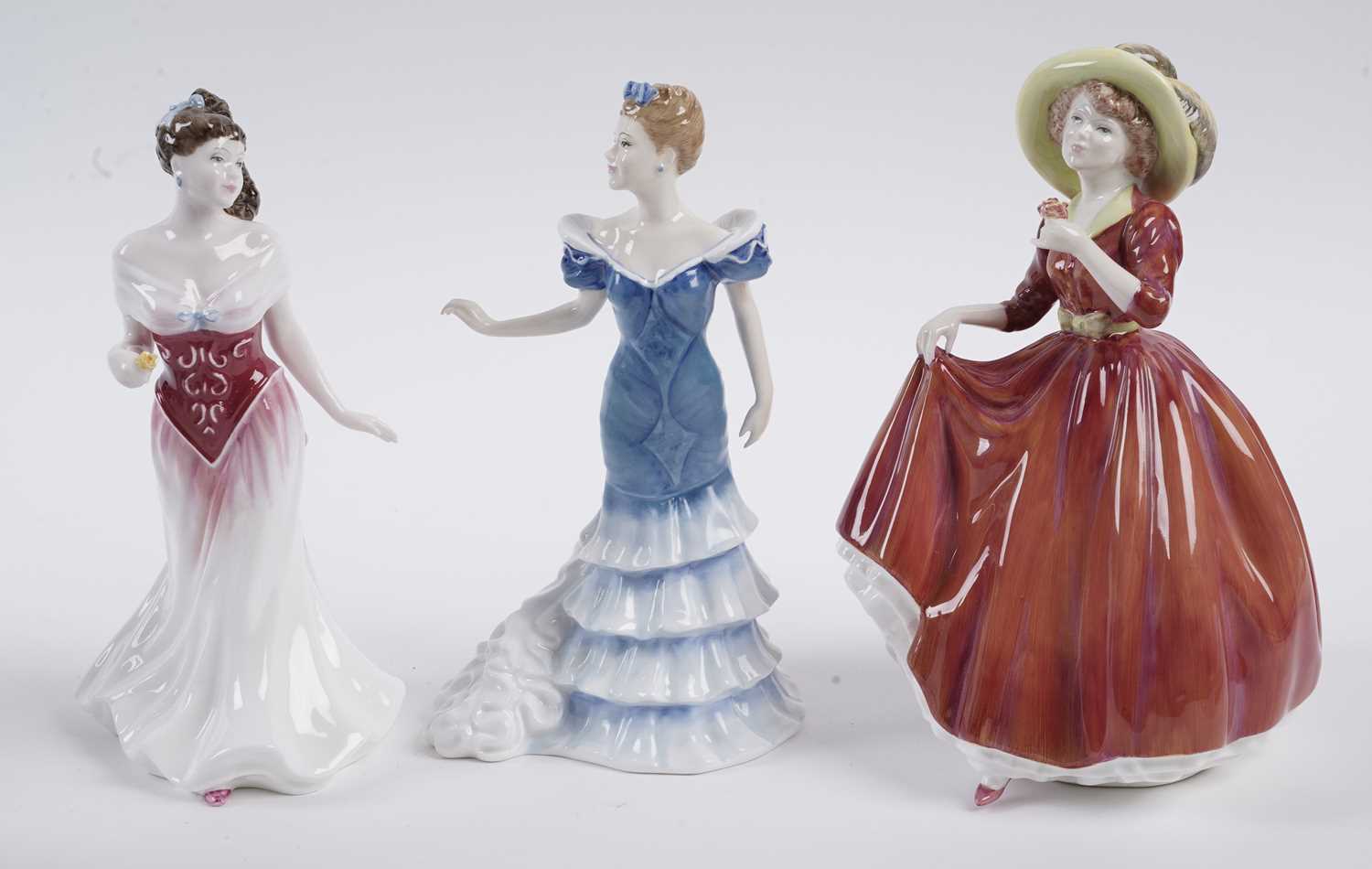 A collection of Royal Doulton ceramic figures of ladies - Image 2 of 9