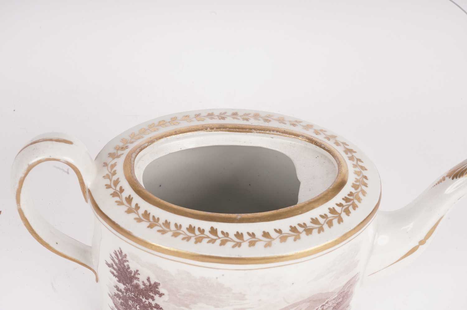 English bat-printed teapot - Bild 4 aus 6
