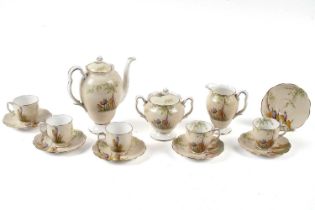 A Royal Albert ‘Crocus’ pattern part tea service