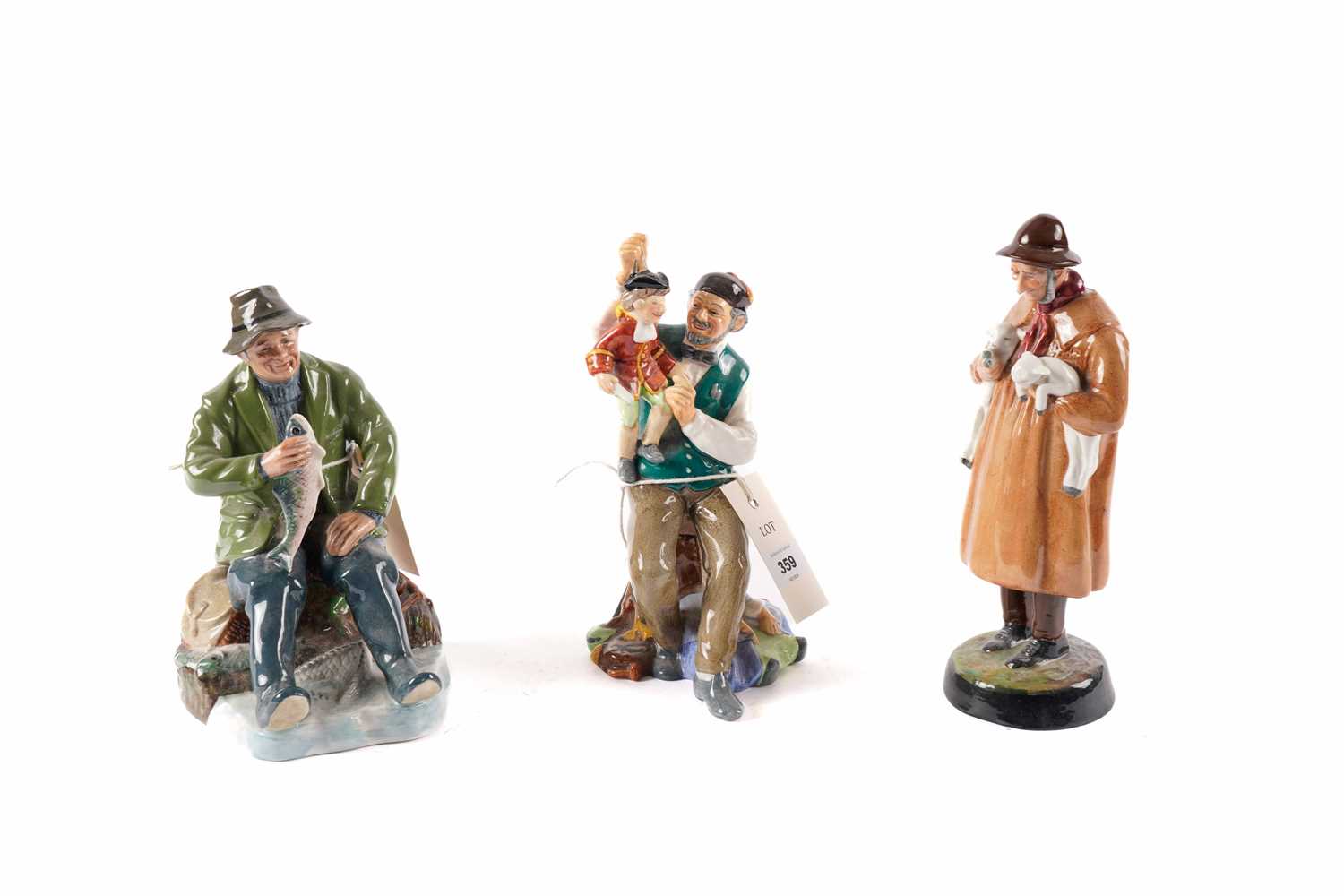 A collection of decorative Royal Doulton figures