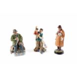 A collection of decorative Royal Doulton figures