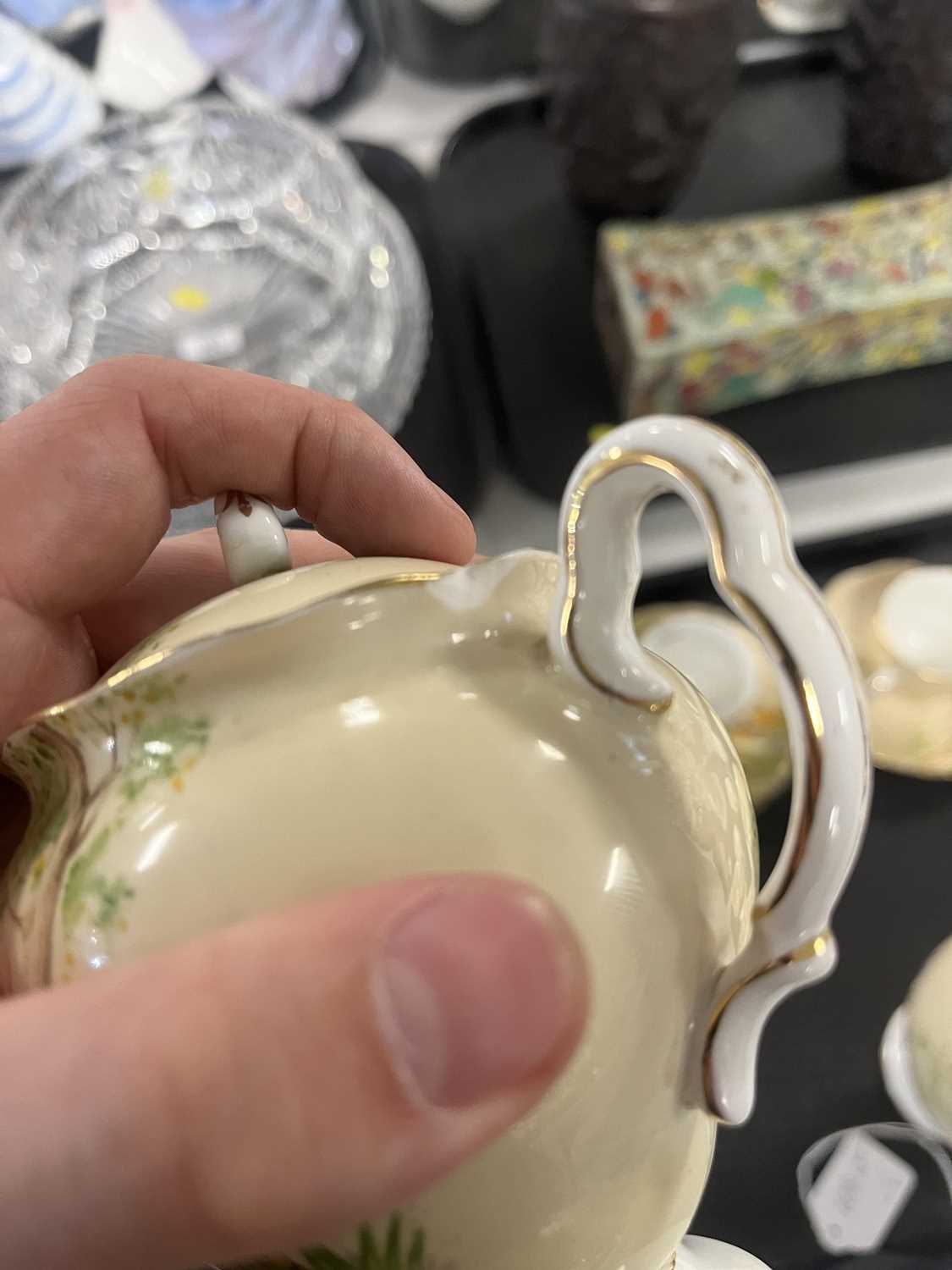 A Royal Albert ‘Crocus’ pattern part tea service - Image 7 of 9