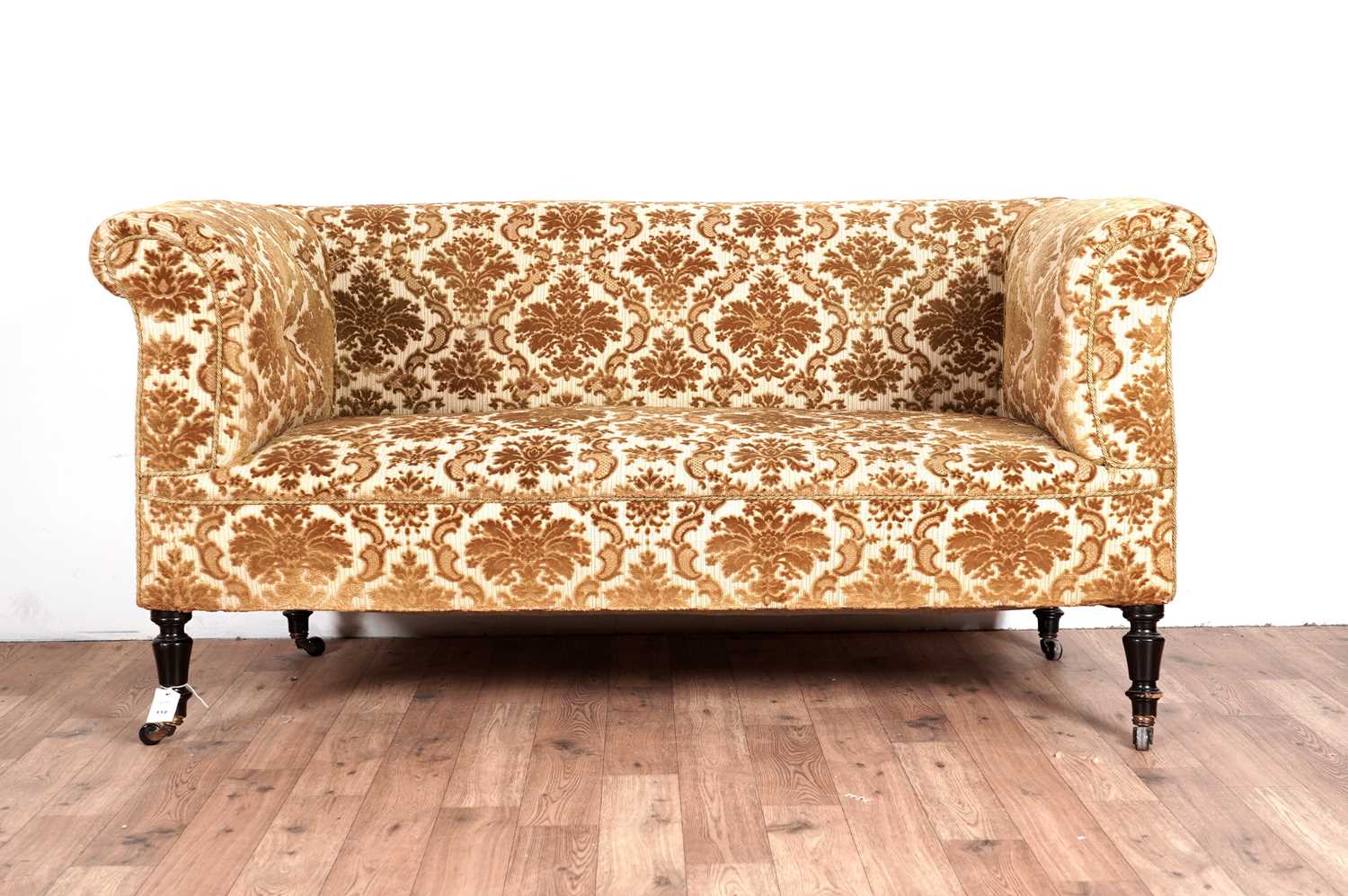An late Victorian button back sofa - Image 2 of 12