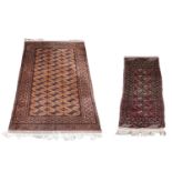 Two Bokhara rugs