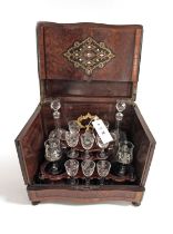 A 19th Century decanter box/cave à liqueur