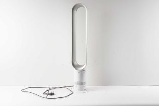 A Dyson Cool tower fan, with remote