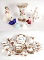 A Royal Albert 'Old Country Roses' pattern and other decorative ceramics