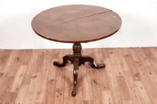 A 19th Century mahogany tilt action table