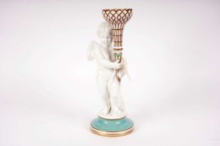 A Copeland ceramic figural centrepiece