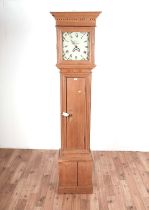 Pollard, Crediton: A 19th Century 30-hour longcase clock, in pine case