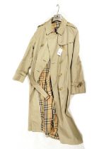 A Burberrys trench coat