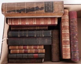 A selection of hardback antiquarian books