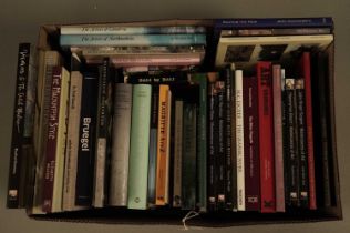 A selection of hardback and other books, primarily relating to art