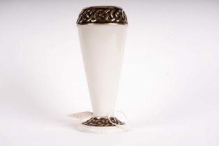 An early/mid 20th Century Belleek vase
