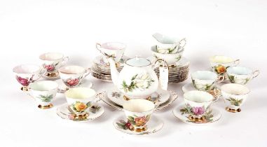 A selection of Royal Standard Harry Wheatcroft teaware