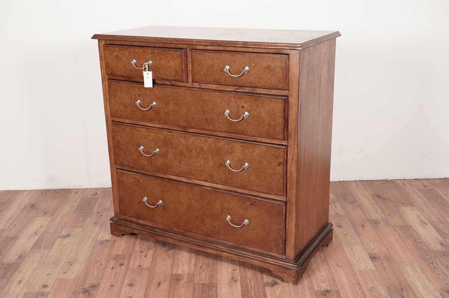 Frank Hudson A chest of drawers and a pair of matching chests - Image 11 of 14