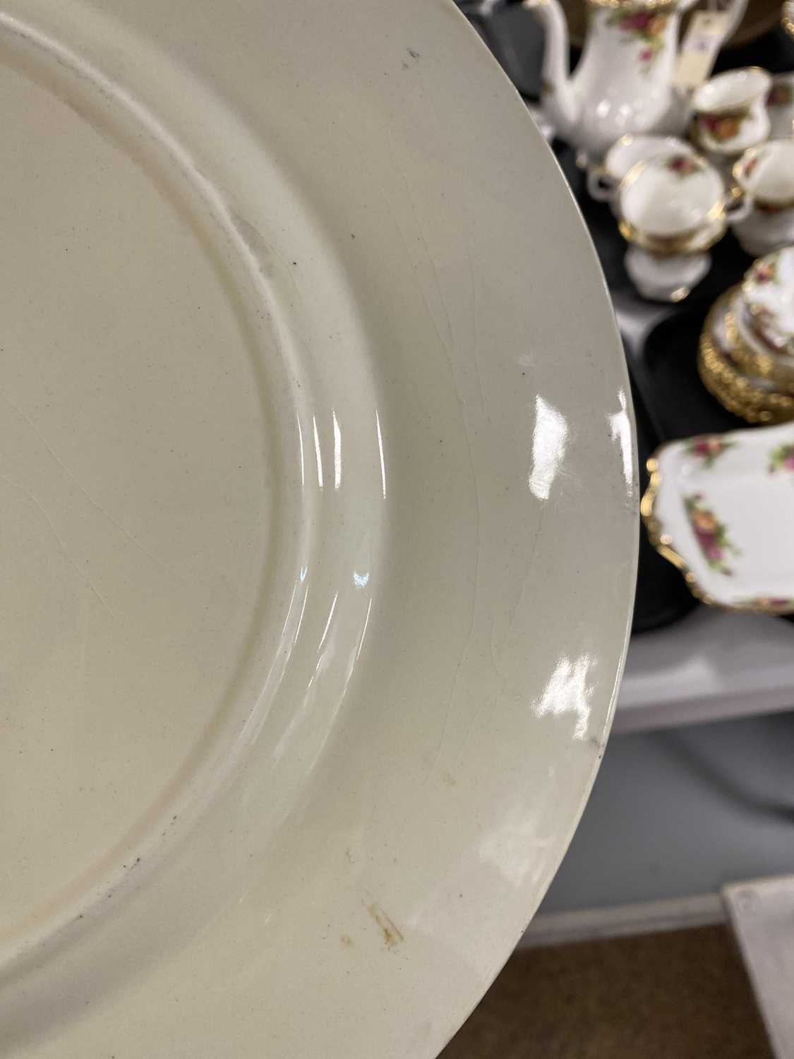 A Maling ‘Bluebell’ pattern plate and an early 20th Century Dutch ceramic plate - Image 6 of 11