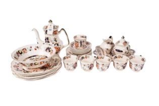 A selection of Mason’s ‘Mandarin’ pattern tea and dinner service