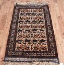 A modern Bolochi rug