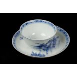 A Chinese Nanking Cargo tea bowl and saucer