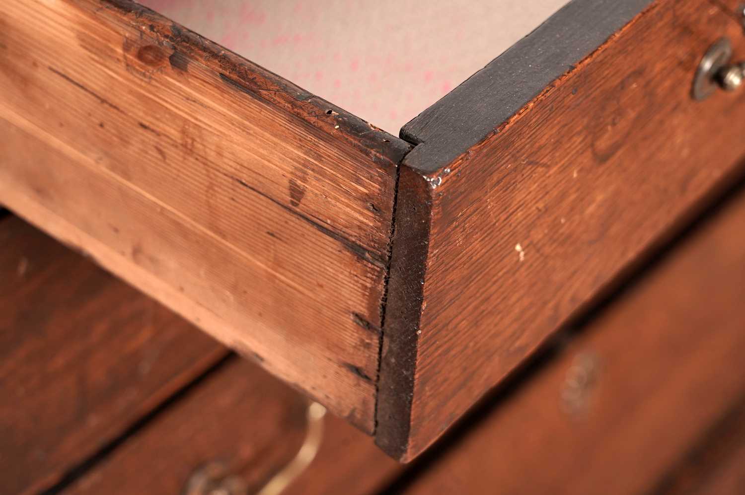 A mid 18th Century oak chest - Image 5 of 5