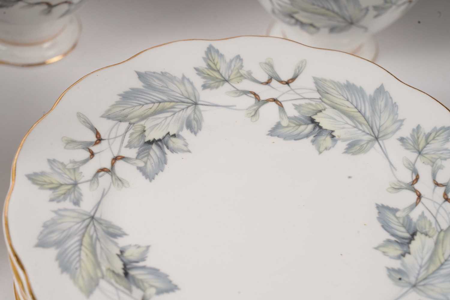 A Royal Albert ‘Silver Maple’ pattern part tea and dinner service - Image 2 of 5