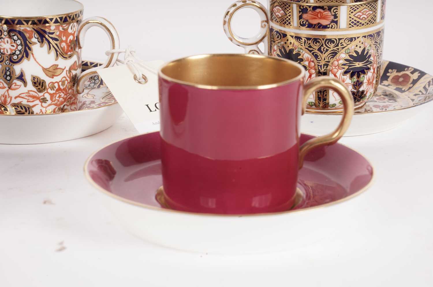 A selection of Royal Crown Derby 'Imari' and other coffee cups - Image 5 of 6