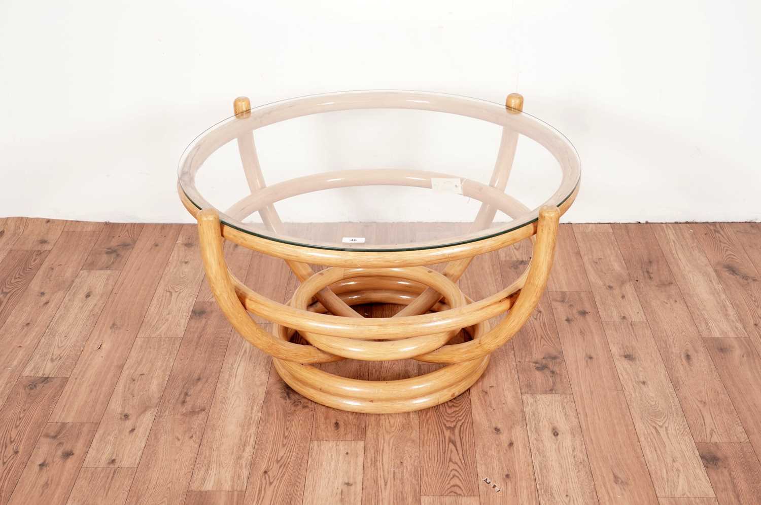 Angrave's: An 'invincible' bamboo and glass coffee table
