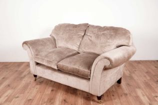 A two-seater ''Mortimer' sofa by Laura Ashley for Next