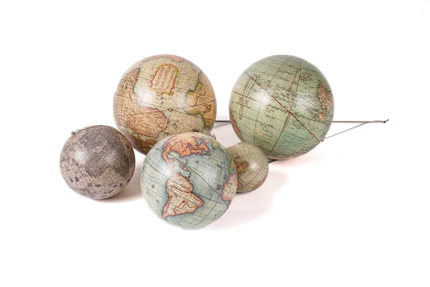 A modern decorative globe mobile